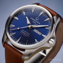 Men watch ∙ Automatic ∙ Blue ∙ Super-LumiNova ∙ Leather - #3