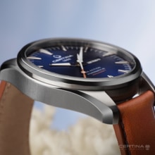 Men watch ∙ Automatic ∙ Blue ∙ Super-LumiNova ∙ Leather - #3