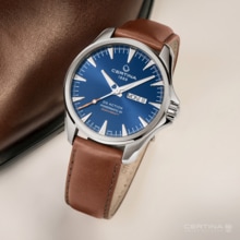 Men watch ∙ Automatic ∙ Blue ∙ Super-LumiNova ∙ Leather - #3