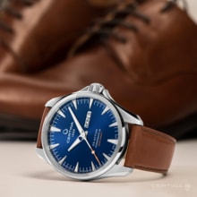 Men watch ∙ Automatic ∙ Blue ∙ Super-LumiNova ∙ Leather - #3