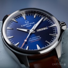 Men watch ∙ Automatic ∙ Blue ∙ Super-LumiNova ∙ Leather - #3