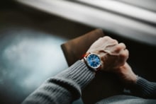 Men watch ∙ Automatic ∙ Blue ∙ Super-LumiNova ∙ Leather - #3