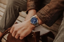 Men watch ∙ Quartz ∙ Blue ∙ Super-LumiNova ∙ 316L stainless steel - #3