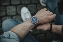 Men watch ∙ Quartz ∙ Grey ∙ Super-LumiNova ∙ Titanium - #3