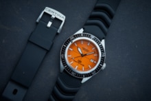 Men watch ∙ Automatic ∙ Orange ∙ Super-LumiNova ∙ Rubber - #3