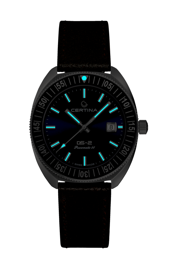 Reloj Certina DS 2 esfera azul brazalete acero 41.10mm C0246071104102