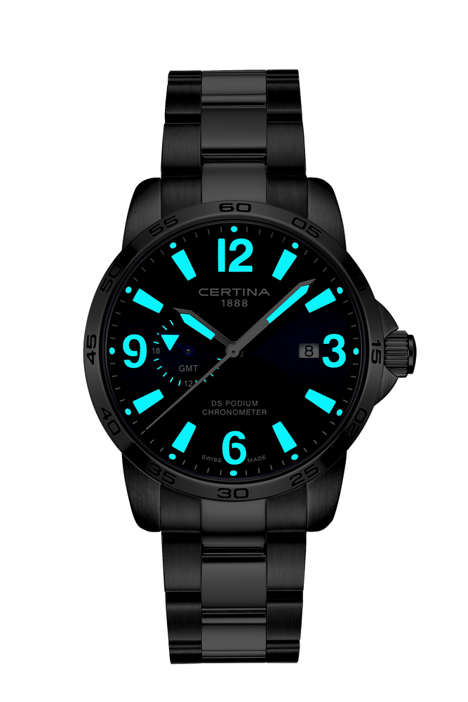 サーチナ(Certina) DS Podium ポジウム スイス 腕時計 GMT