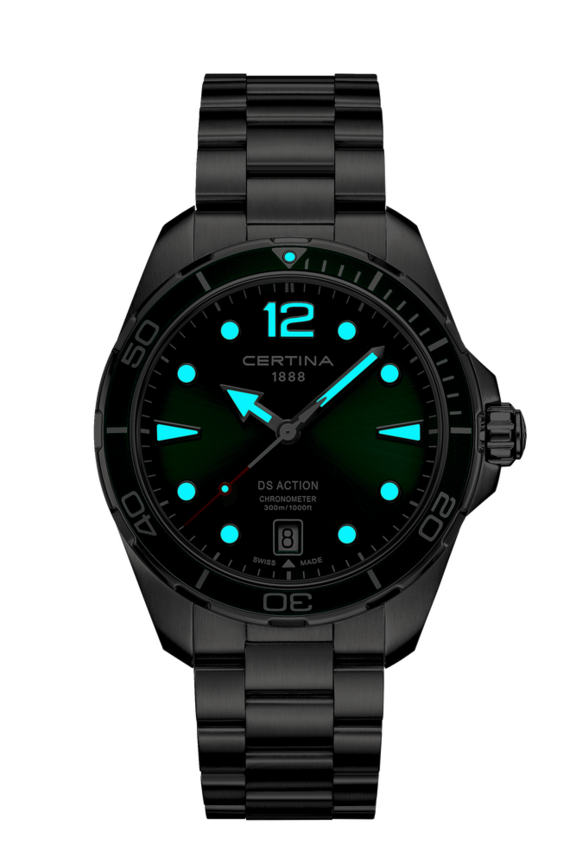 Men watch ∙ Quartz ∙ Green ∙ 316L stainless steel - #2