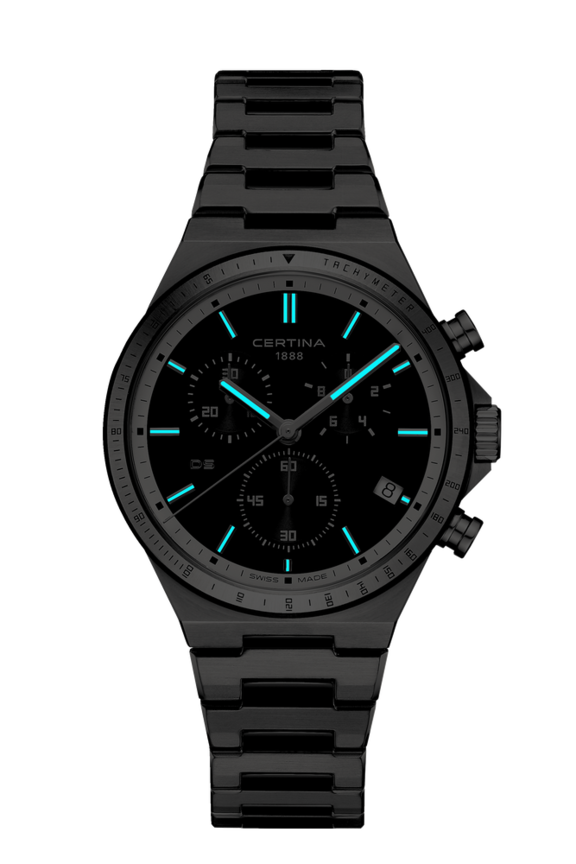 Unisex watch ∙ Quartz ∙ Black ∙ PVD coating ∙ 316L stainless steel - #2