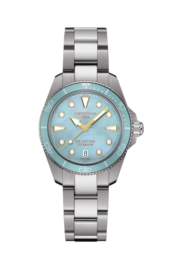 Women watch ∙ Quartz ∙ Mother of pearl ∙ Titanium - #0