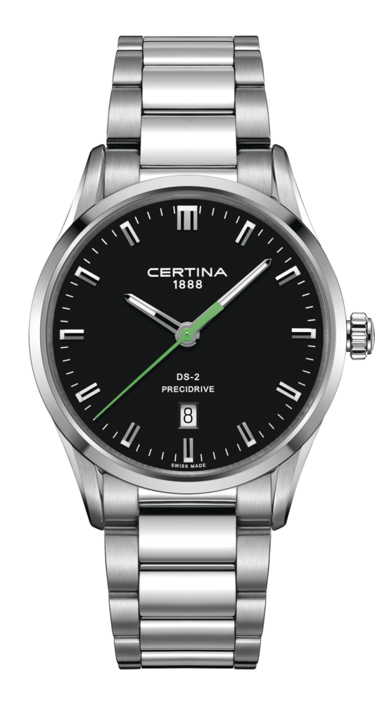 DS-2 Quartz Black 316L stainless steel: SwissWatch | Certina