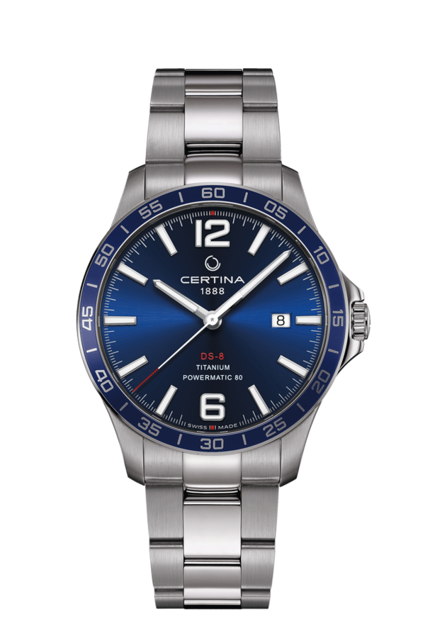 DS-8 Powermatic 80 40.5mm Automatic Blue Titanium 40.50mm